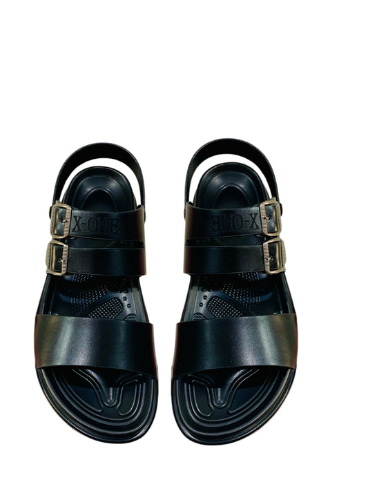 X-ONE Men’s Premium Dual Buckle Sandal-Slippers – All-Day Comfort & Style