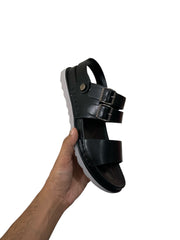 X-ONE Men’s Premium Dual Buckle Sandal-Slippers – All-Day Comfort & Style