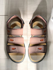 Dust Rose Triple-Strap Don Corelus Comfort Slides